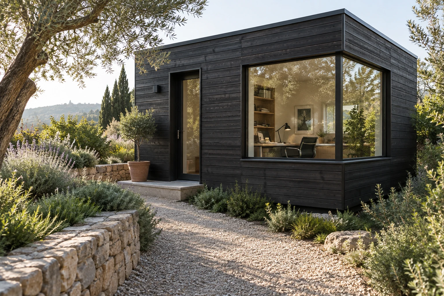 Bureau de jardin : inspiration architecturale