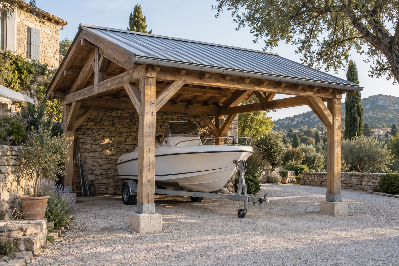 Carport bois : autre usage