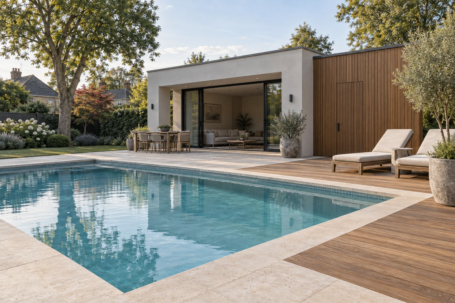 Un pool house pour vivre autour de la piscine : création d’inspiration