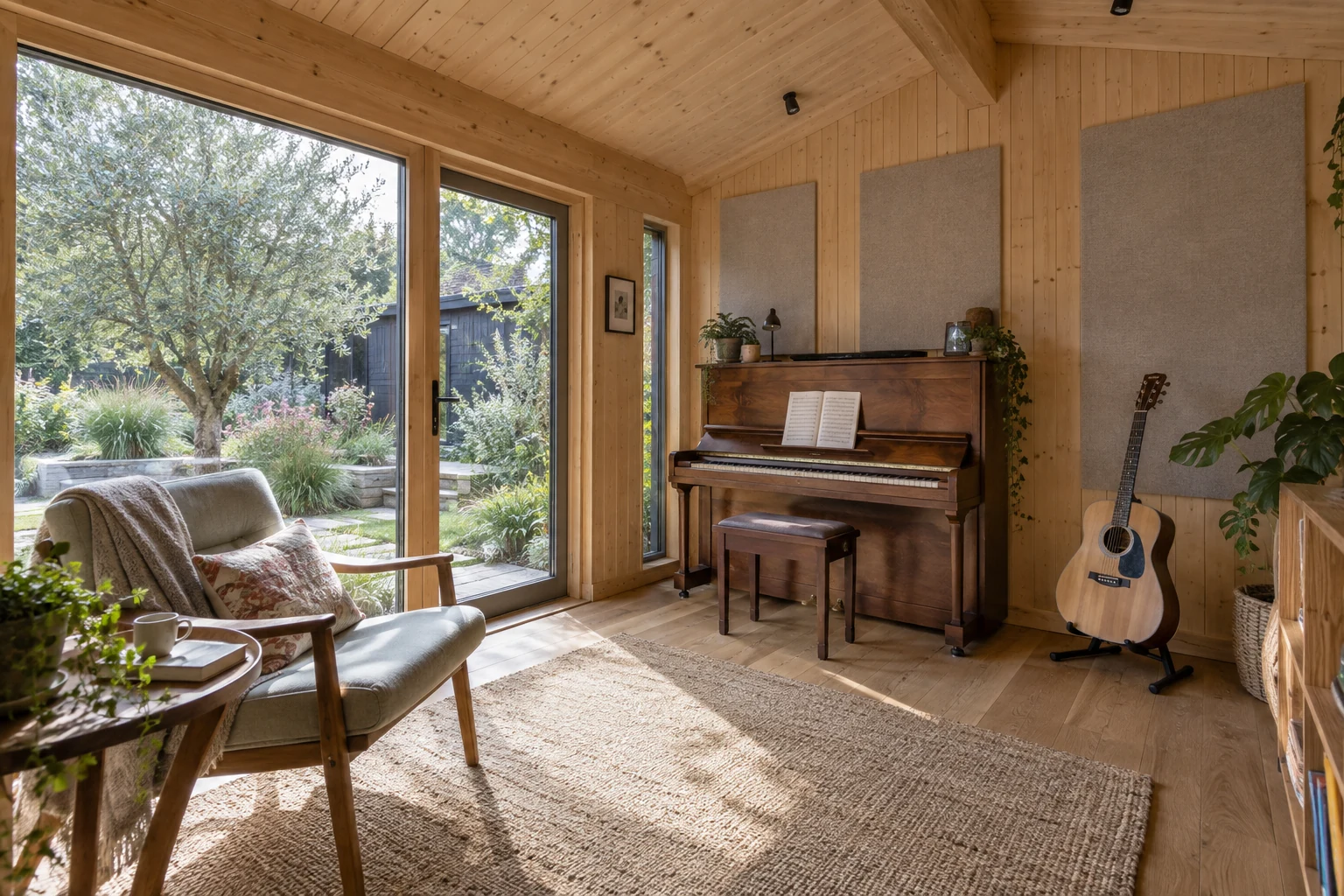 Studio de jardin : vue de projet