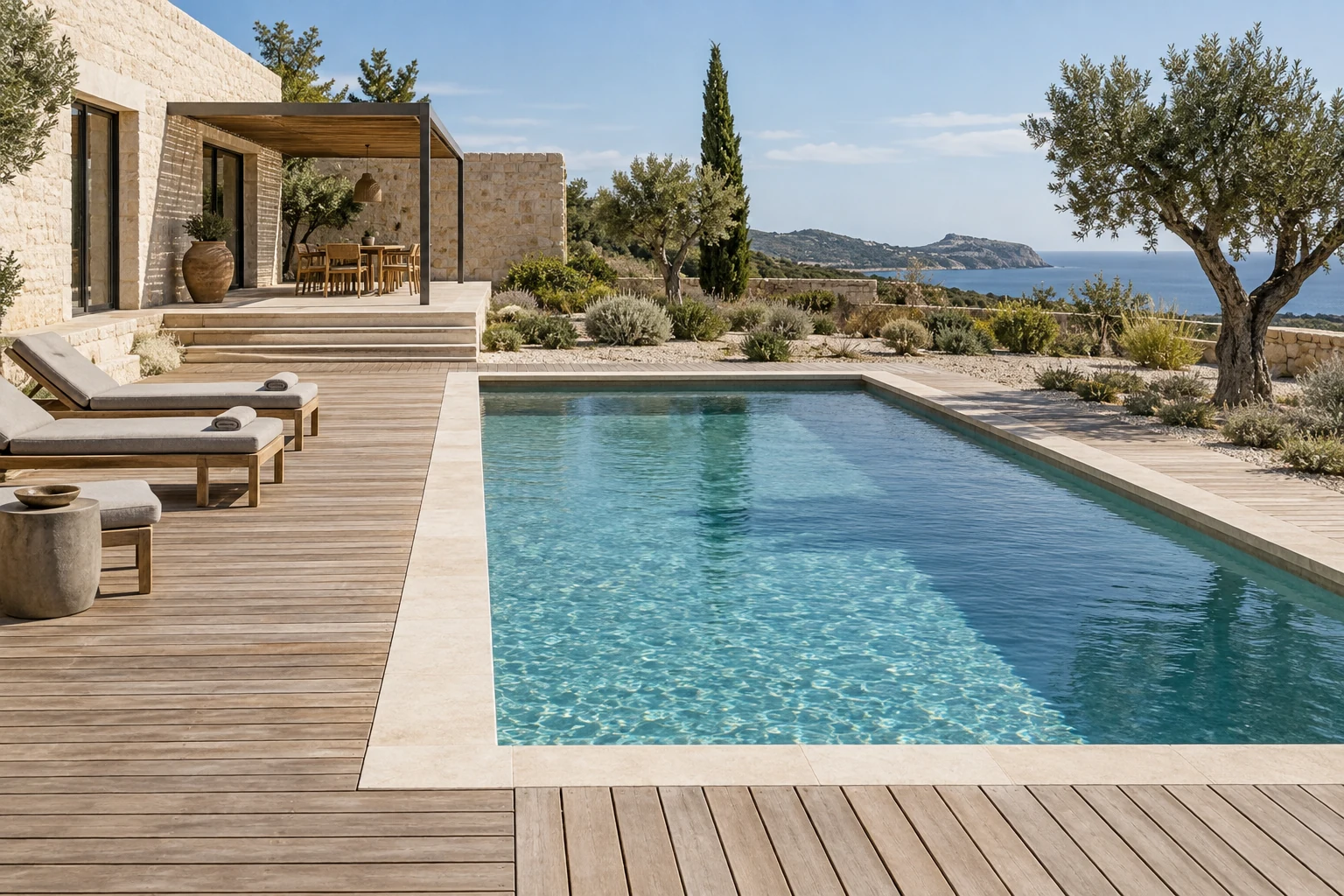 Terrasse bois : inspiration architecturale